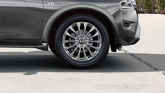 2023 Nissan Armada wheel and tire | King Windward Nissan in Kaneohe HI